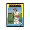 Larry Dierker 1975 Topps (damaged) #49 Houston Astros Baseball Card Poor