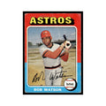 Bob Watson 1975 Topps (damaged) #227 Houston Astros Baseball Card Poor