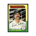 Dick Tidrow 1975 Topps (damaged) #241 New York Yankees Baseball Card Poor