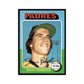 Dave Roberts 1975 Topps (damaged) #558 San Diego Padres Baseball Card Poor