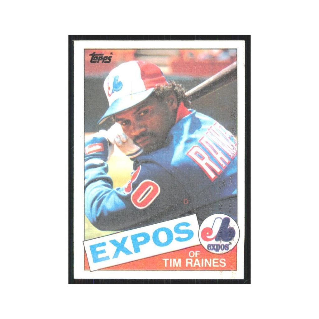1985 Topps Tim Raines Montreal Expos #630