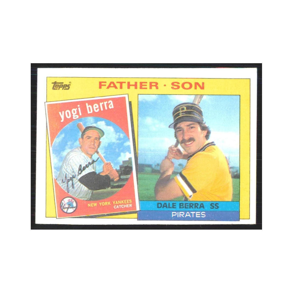 1985 Topps Yogi Berra/Dale Berra #132