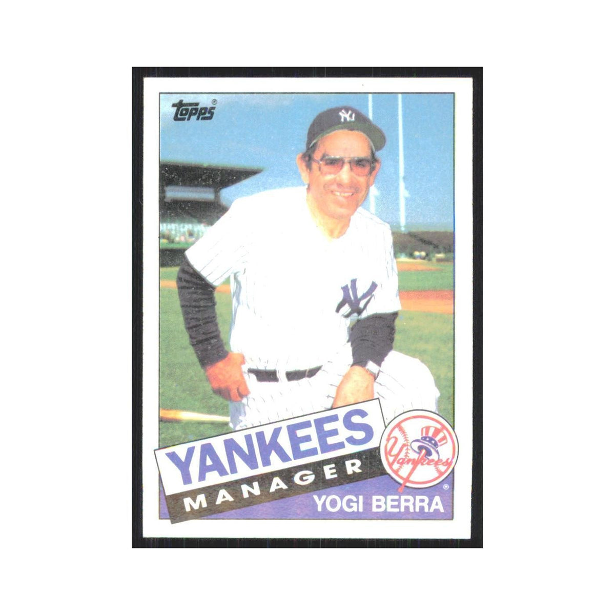 1985 Topps Yogi Berra Yankees #155