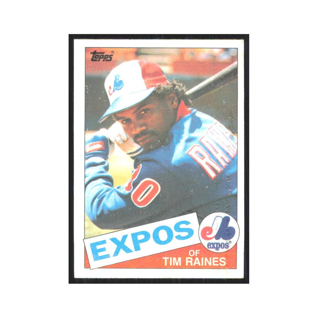 1985 Topps Tim Raines Montreal Expos #630