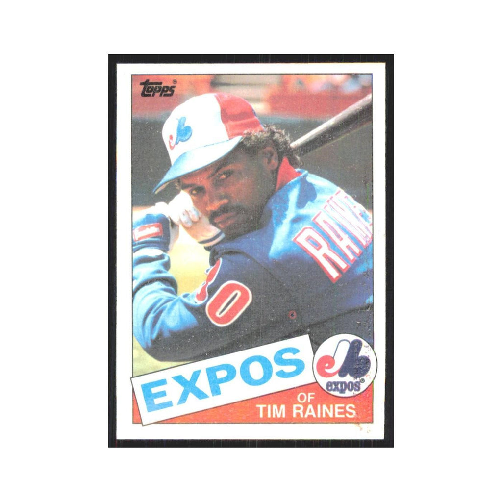 1985 Topps Tim Raines Montreal Expos #630