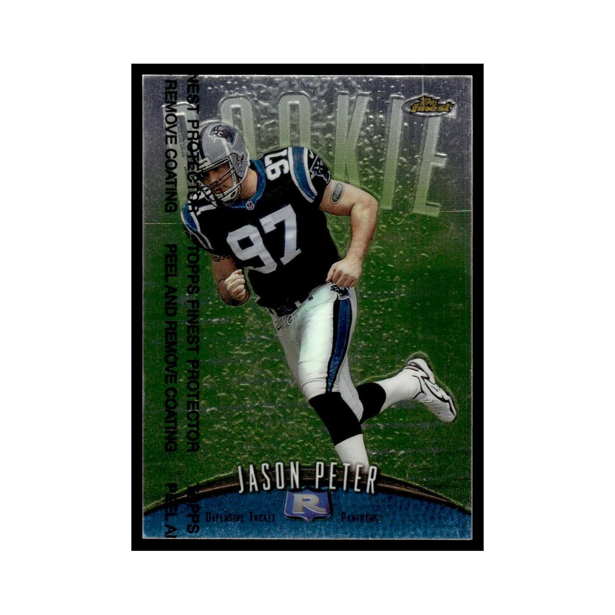 1998 Topps Finest with Coating Jason Peter Panthers #136