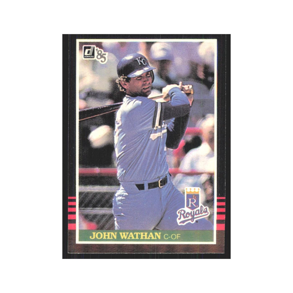 1985 Donruss John Wathan Royals #466