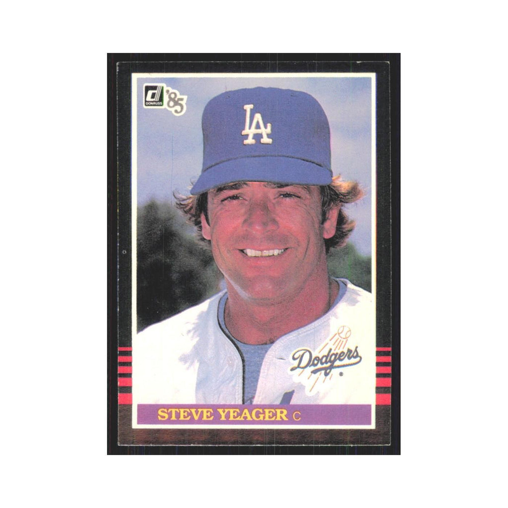 1985 Donruss Steve Yeager Dodgers #519