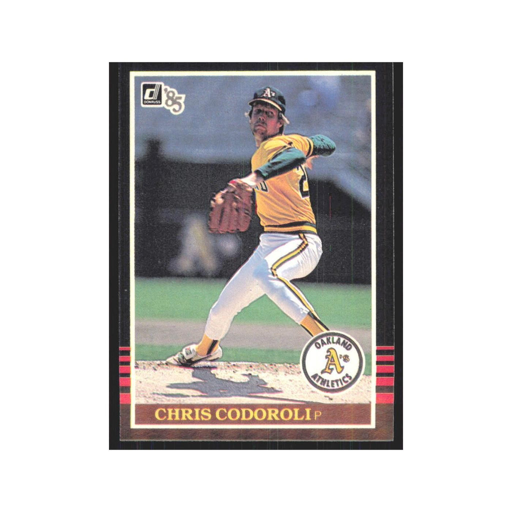 1985 Donruss Chris Codiroli Athletics #462