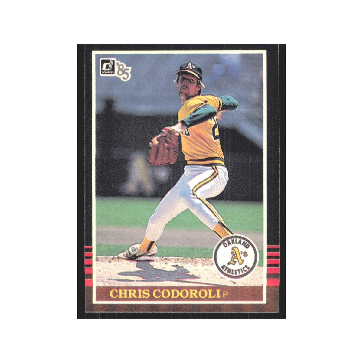 1985 Donruss Chris Codiroli Athletics #462