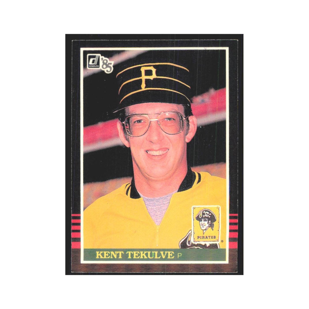 1985 Donruss Kent Tekulve Pirates #479