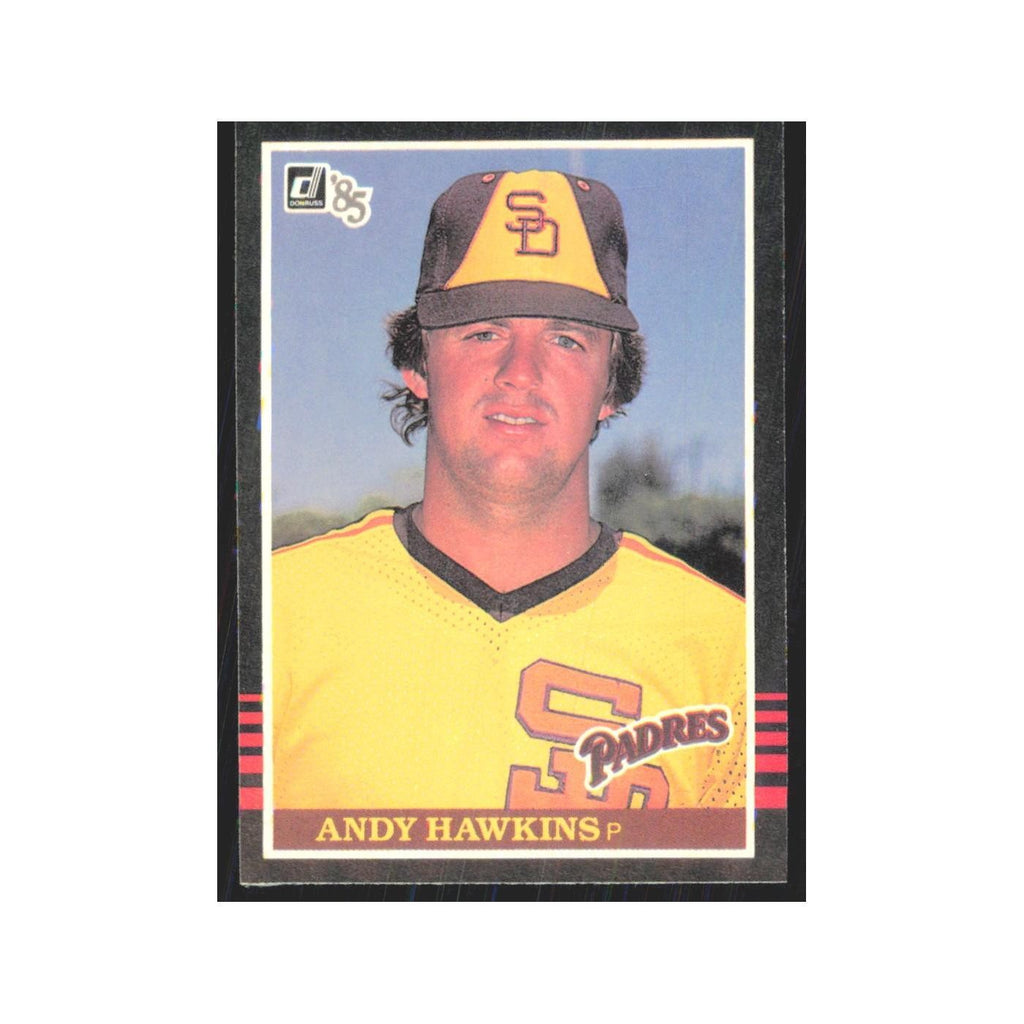 1985 Donruss Andy Hawkins Padres #528