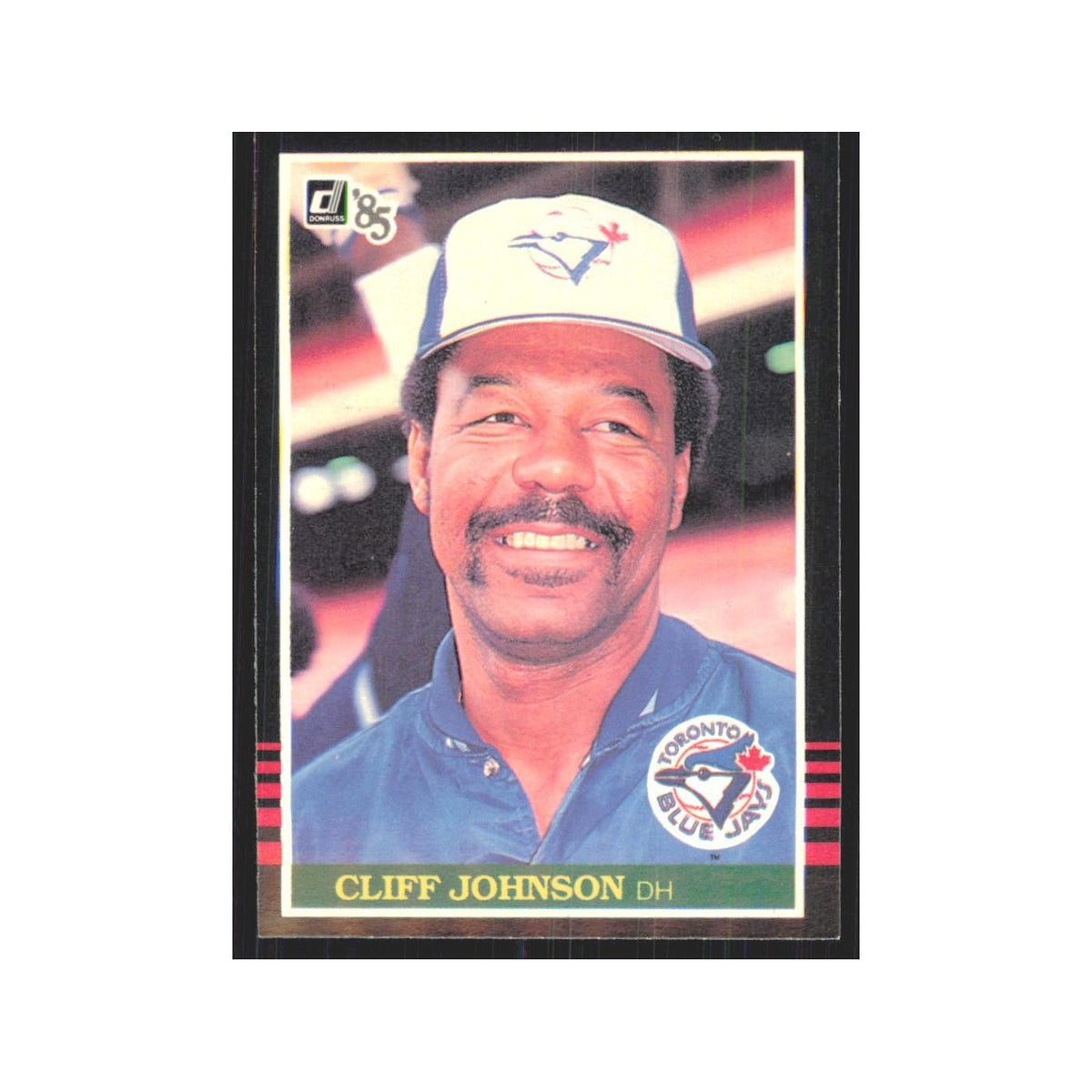 1985 Donruss Cliff Johnson Blue Jays #512