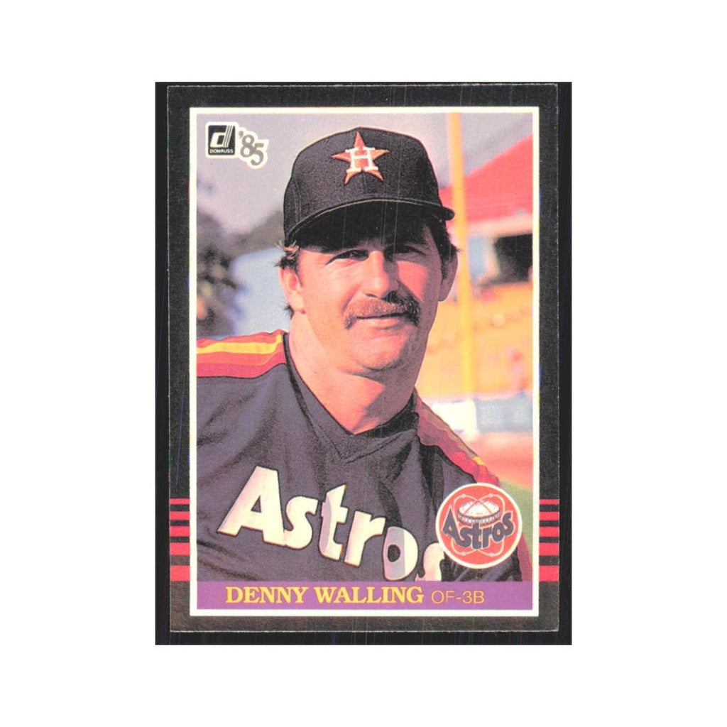1985 Donruss Denny Walling Astros #527