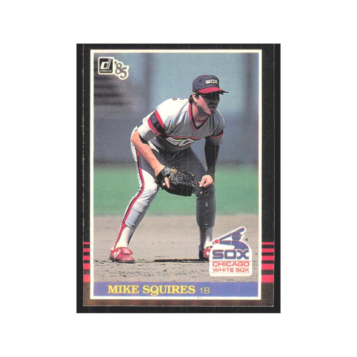 1985 Donruss Mike Squires White Sox #501