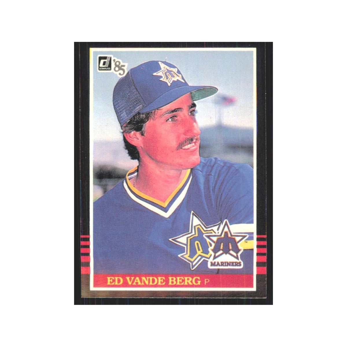 1985 Donruss Ed Vande Berg Mariners #511