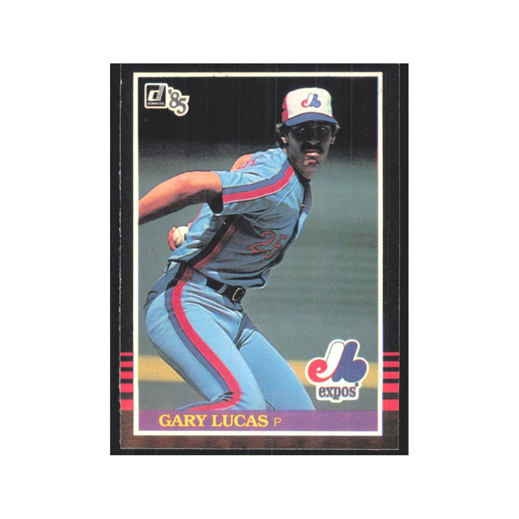 1985 Donruss Gary Lucas Montreal Expos #498