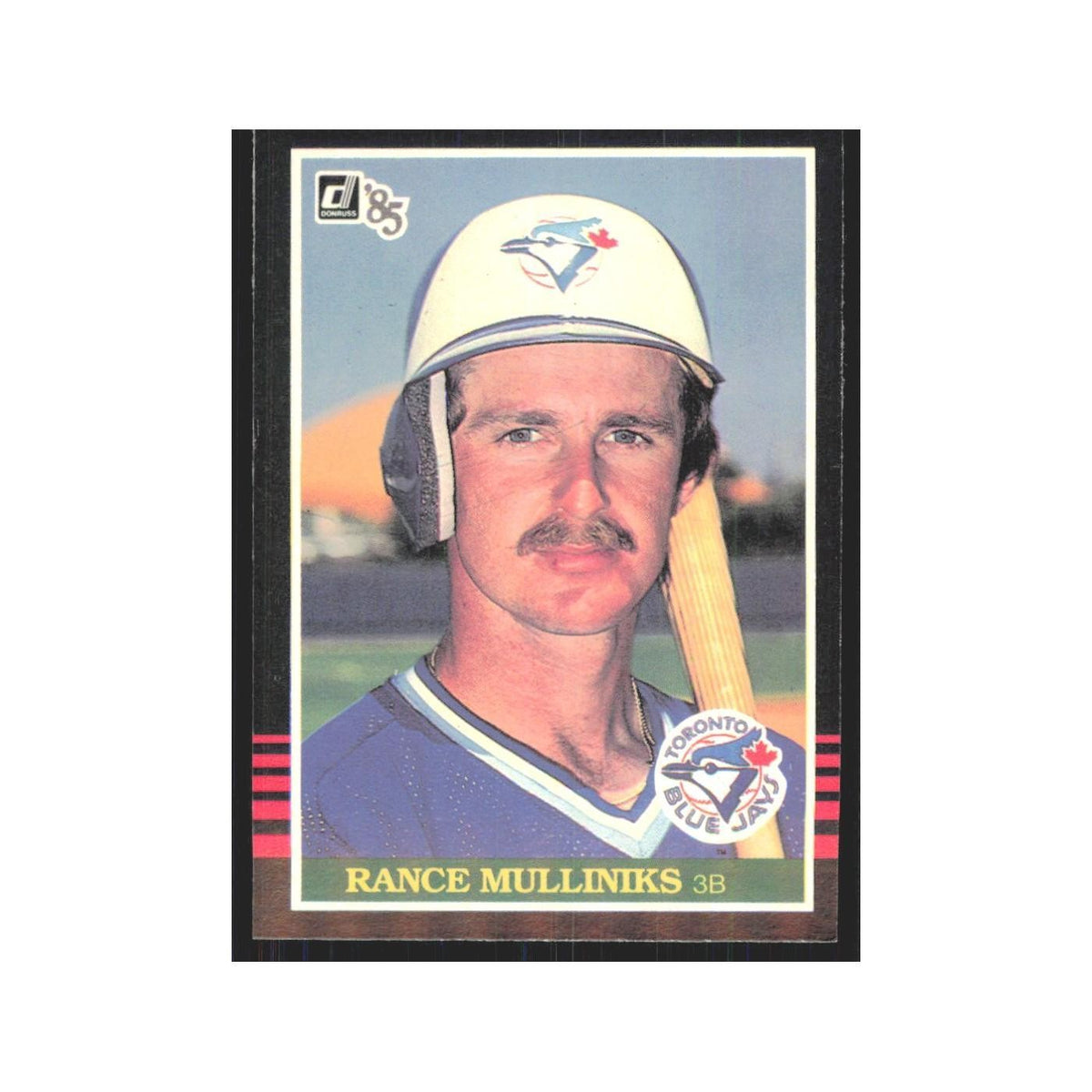 1985 Donruss Rance Mulliniks Blue Jays #485