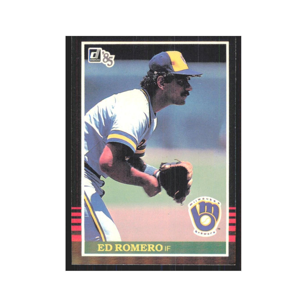 1985 Donruss Ed Romero Brewers #515