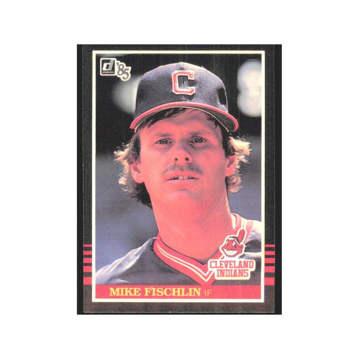 1985 Donruss Mike Fischlin Indians #495