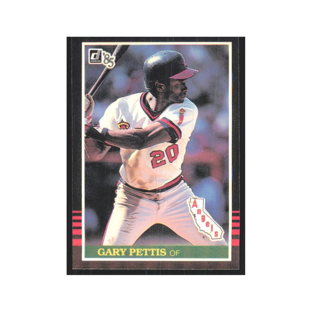 1985 Donruss Gary Pettis Angels #499