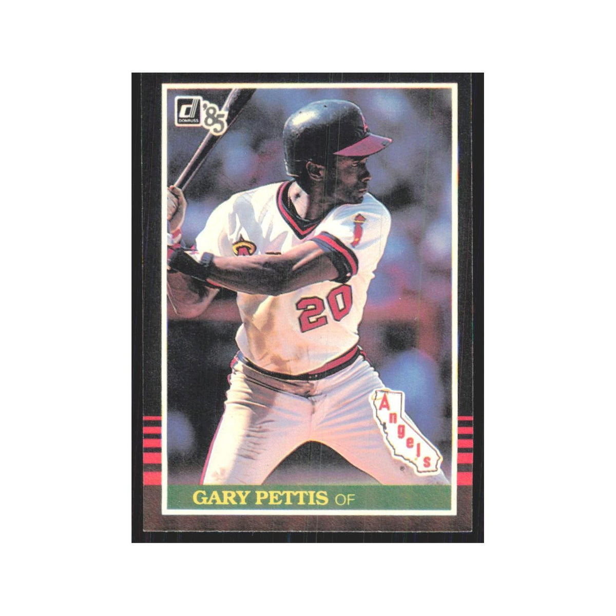 1985 Donruss Gary Pettis Angels #499