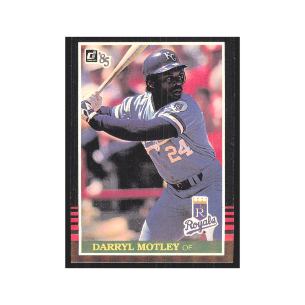1985 Donruss Darryl Motley Royals #461