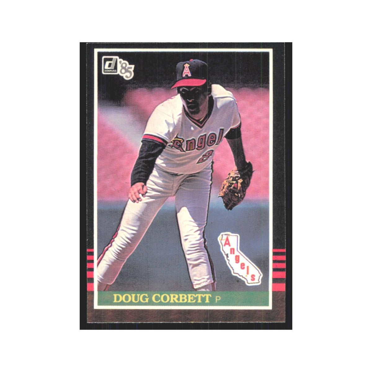 1985 Donruss Doug Corbett Angels #474