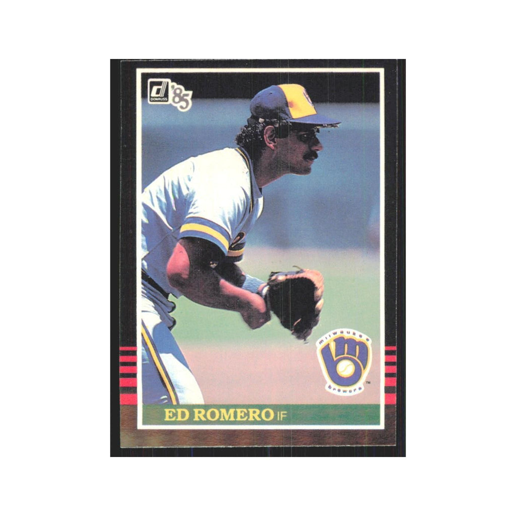 1985 Donruss Ed Romero Brewers #515
