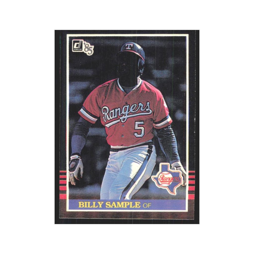 1985 Donruss Billy Sample Rangers #464