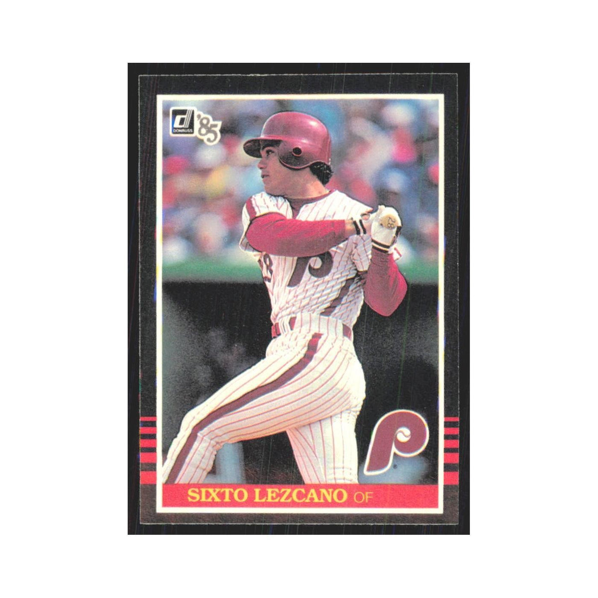 1985 Donruss Sixto Lezcano Phillies #529