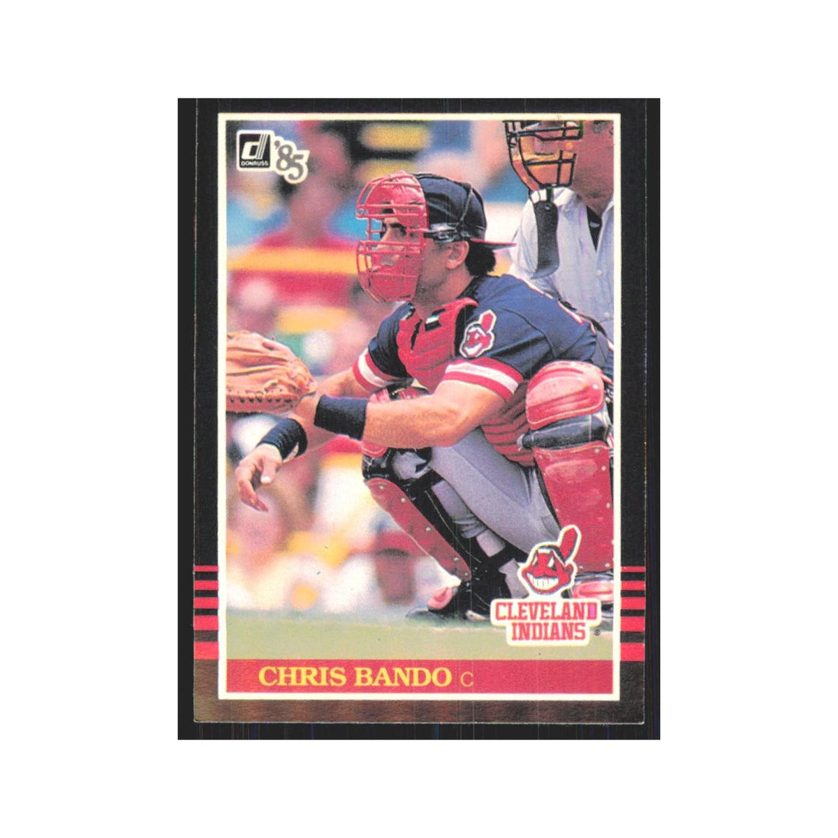 1985 Donruss Chris Bando Indians #520
