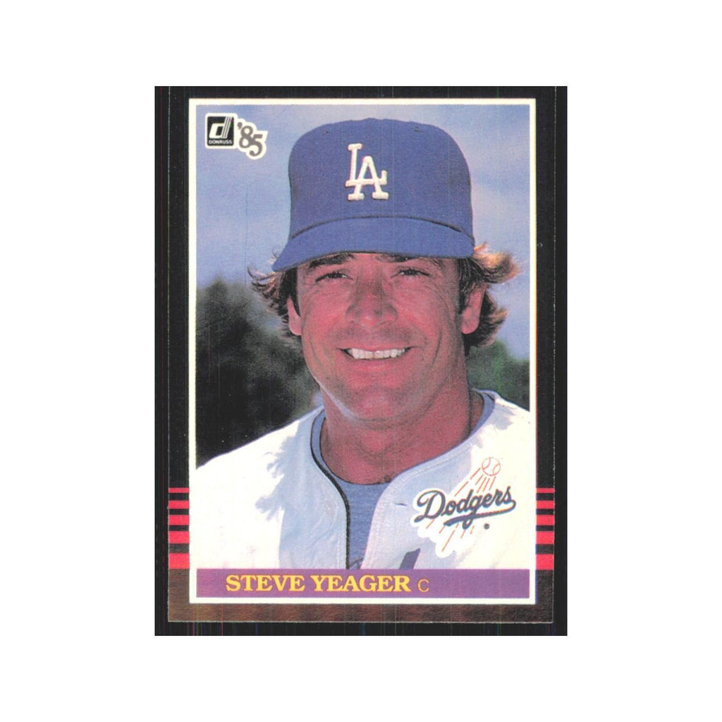 1985 Donruss Steve Yeager Dodgers #519