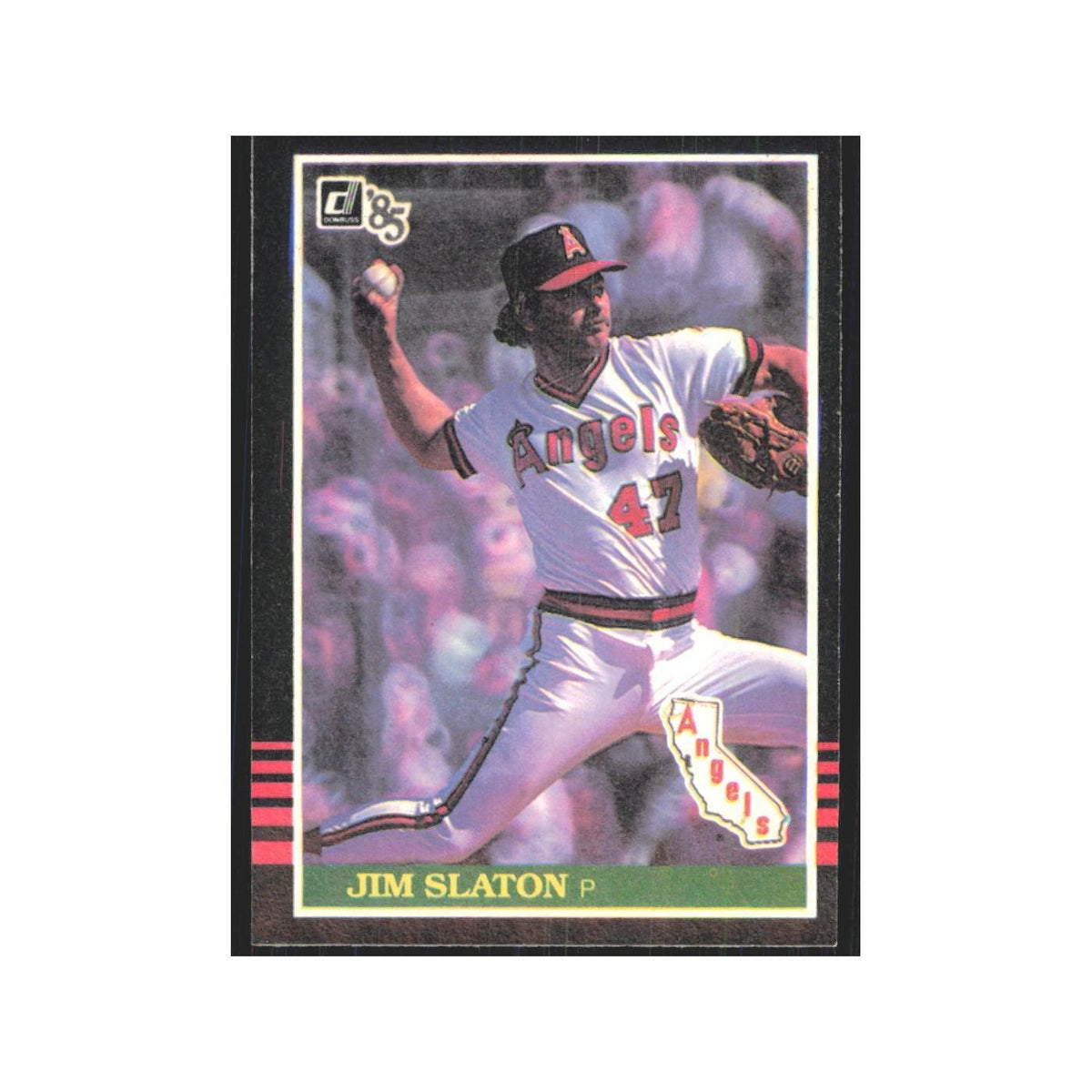 1985 Donruss Jim Slaton Angels #545