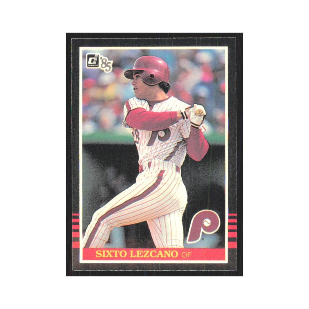 1985 Donruss Sixto Lezcano Phillies #529