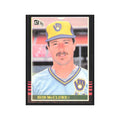 1985 Donruss Bob McClure Brewers #536