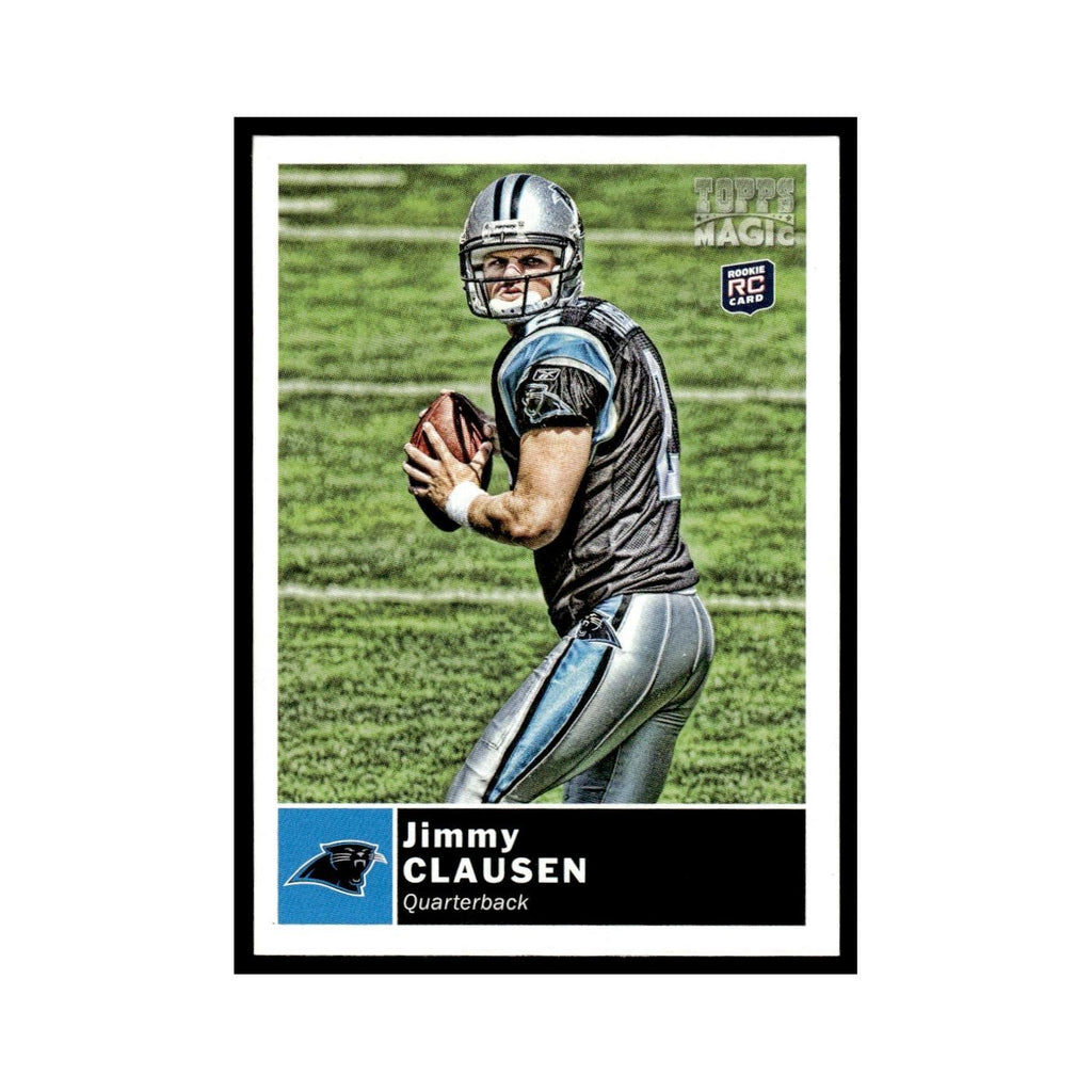 2010 Topps Magic Jimmy Clausen RC Panthers #75