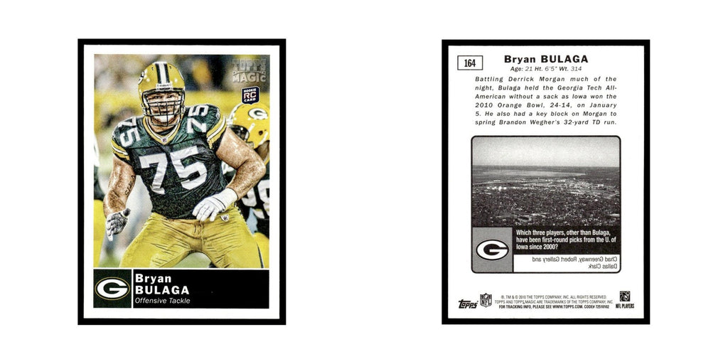 2010 Topps Magic Bryan Bulaga RC Packers #164