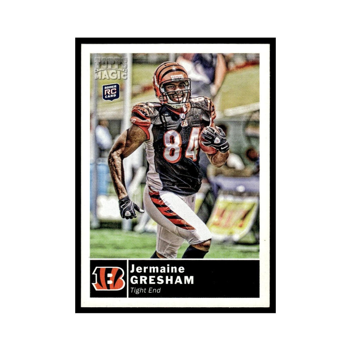 2010 Topps Magic Jermaine Gresham RC Bengals #51