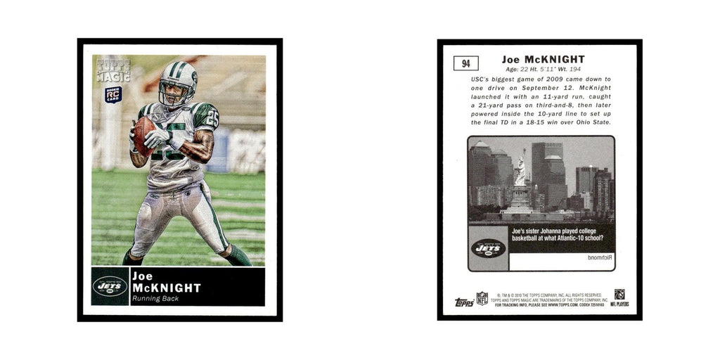 2010 Topps Magic Joe McKnight RC Jets #94