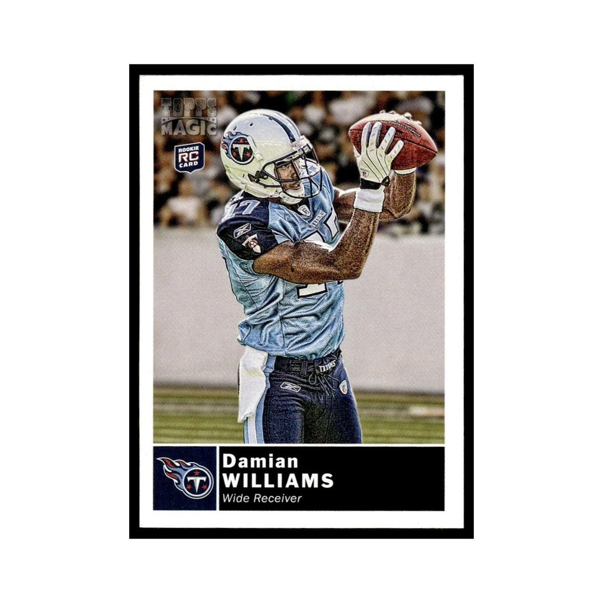 2010 Topps Magic Damian Williams RC Titans #110