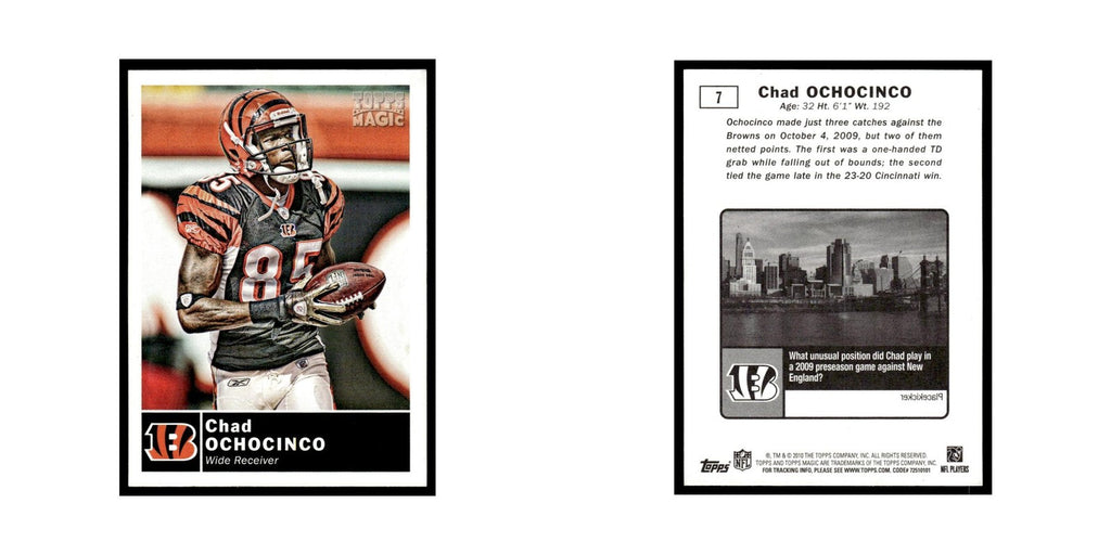 2010 Topps Magic Chad Ochocinco Bengals #7