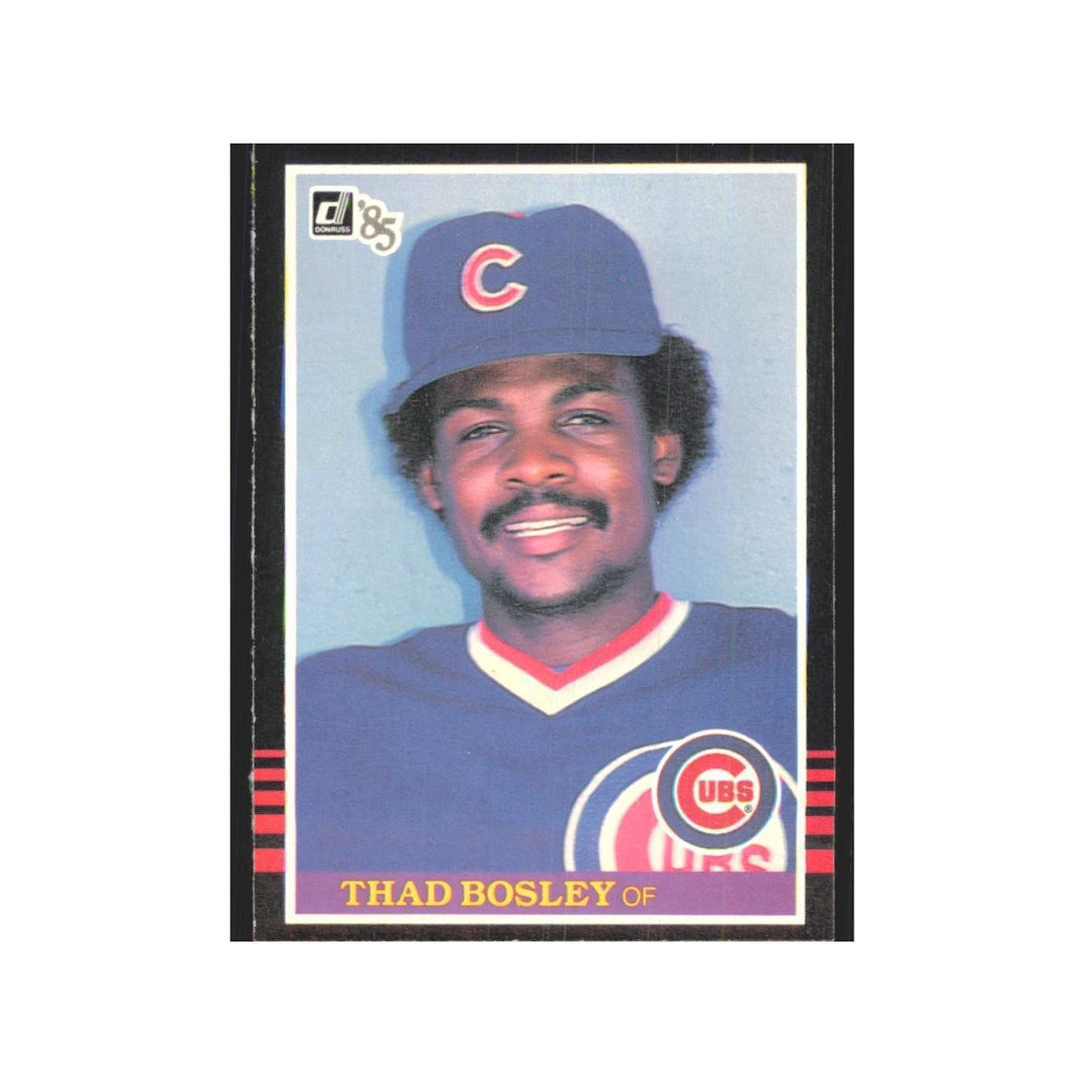 1985 Donruss Thad Bosley Cubs #388