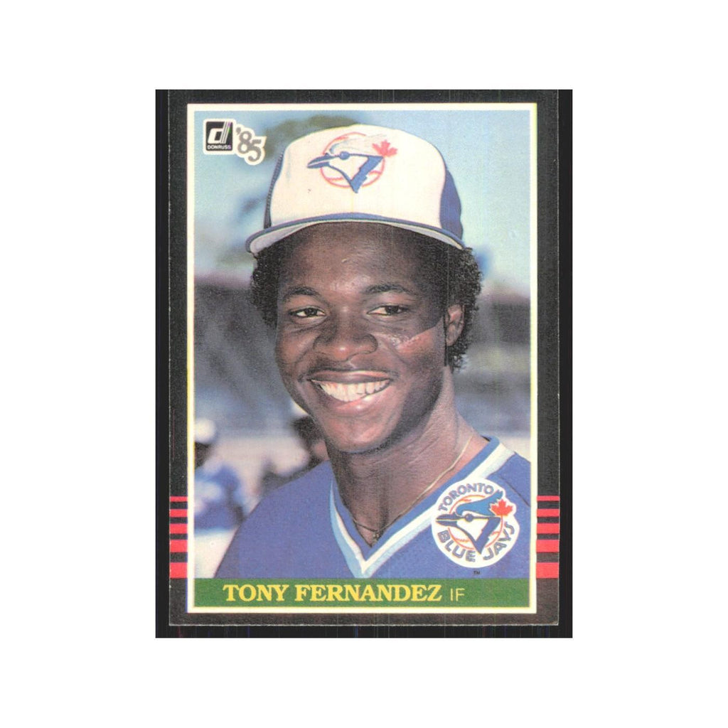 1985 Donruss Tony Fernandez Blue Jays #390