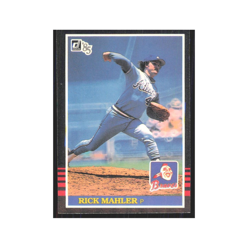 1985 Donruss Rick Mahler Braves #385