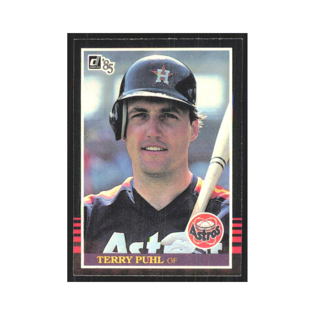 1985 Donruss Terry Puhl Astros #426