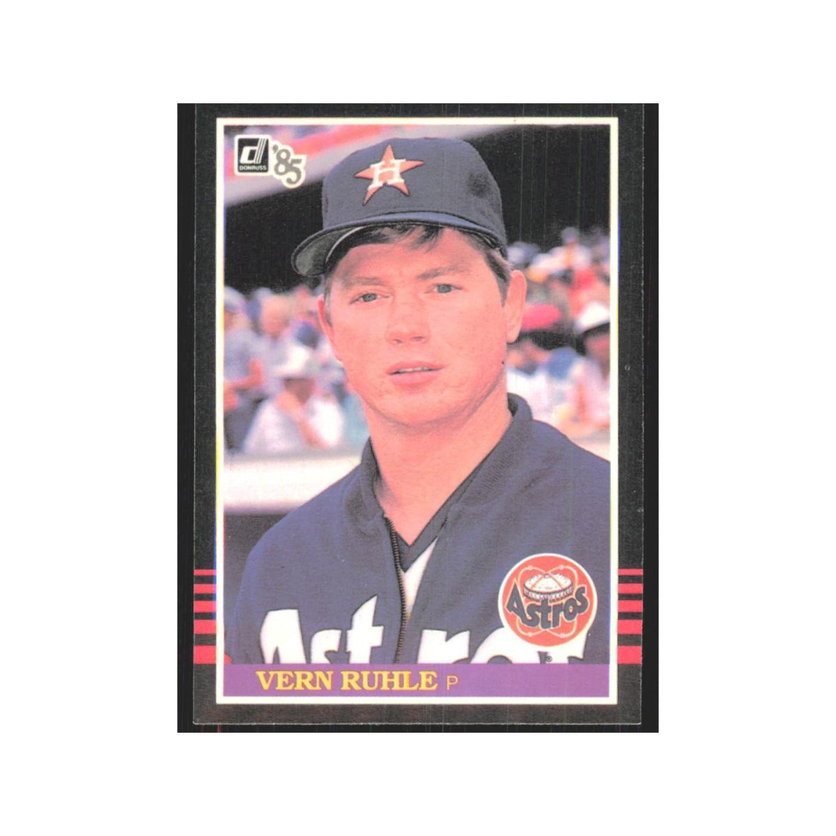 1985 Donruss Vern Ruhle Astros #380