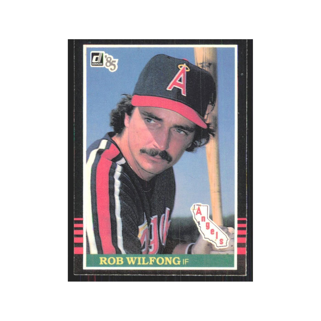 1985 Donruss Rob Wilfong Angels #402