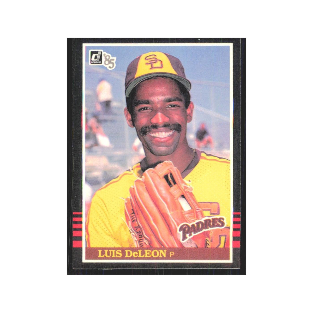 1985 Donruss Luis DeLeon Padres #406
