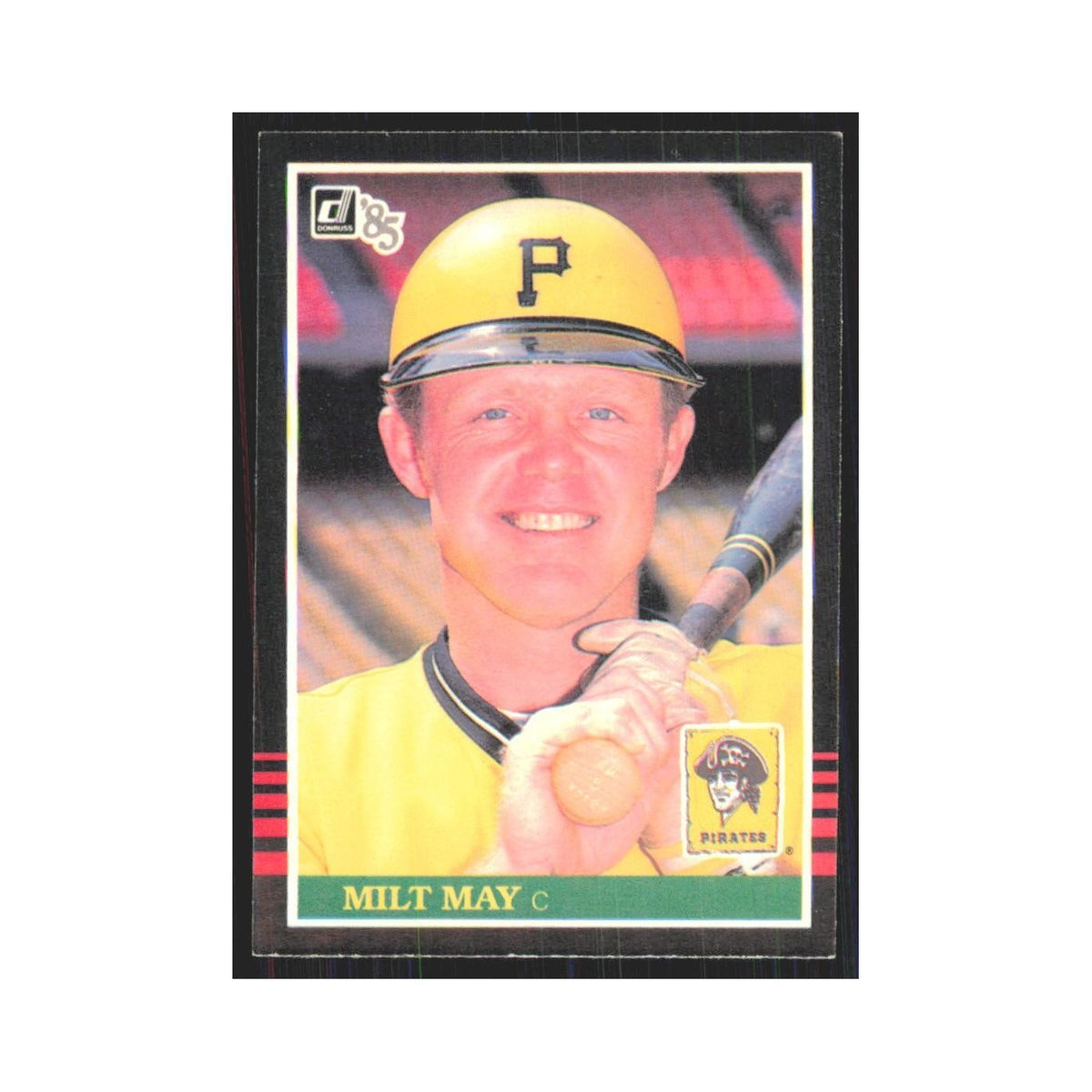 1985 Donruss Milt May Pirates #410